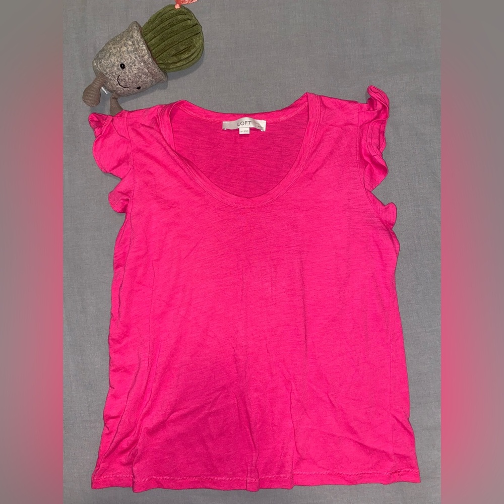 Loft pink shirt